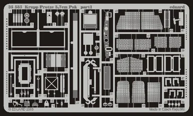 1/35 Eduard Krupp Protze 3.7cm Pak for TAM