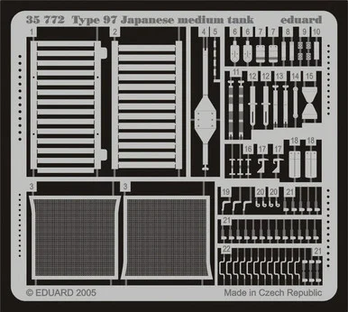 1/35 Eduard Type 97 Japanese Medium Tank for TAM