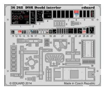 1/35 Eduard Armor Doobi Interior for MEN (Pre-Painted)