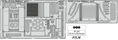 1/35 Eduard US Army Bulldozer for MNA