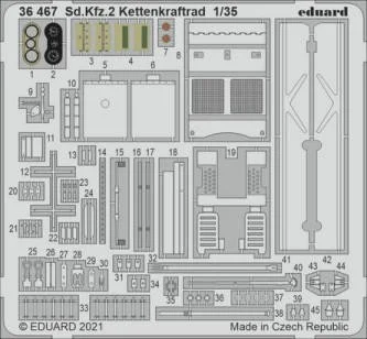 1/35 Eduard SdKfz 2 Kettenkraftrad for TAM
