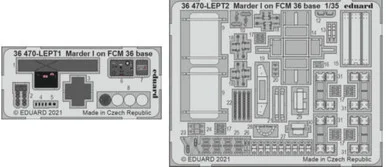 1/35 Eduard Marder I on FCM 36 Base for ICM