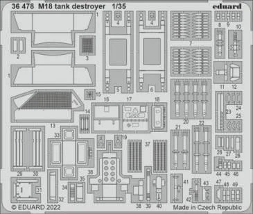 1/35 Eduard M18 Tank Destroyer for TAM