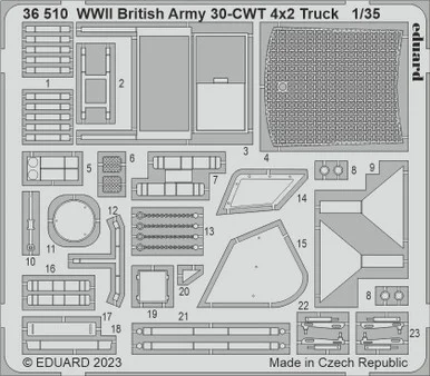 1/35 Eduard WWII British Army 30-CWT 4x2 Truck