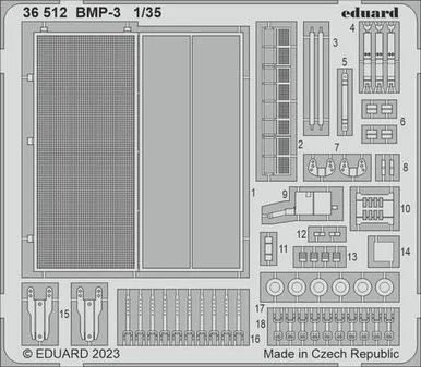 1/35 Eduard BMP-3 Photo Etch