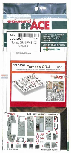 EDU3DL32001 1:32 Eduard SPACE - Tornado GR.4 (ITA kit)