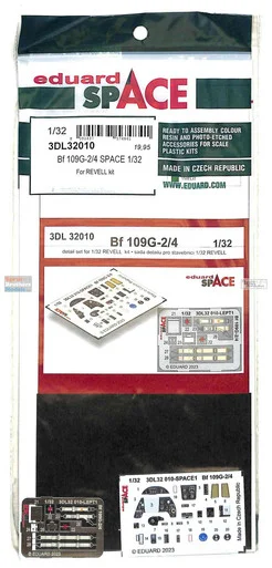 EDU3DL32010 1:32 Eduard SPACE - Bf109G-2 Bf109G-4 (REV kit)