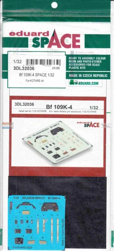 EDU3DL32036 1:32 Eduard SPACE - Bf109K-4 (KOT kit)