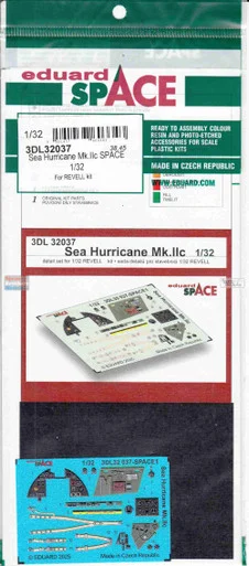 EDU3DL32037 1:32 Eduard SPACE - Sea Hurricane Mk.IIc (REV kit)