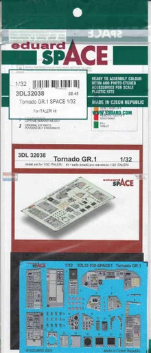 EDU3DL32038 1:32 Eduard SPACE - Tornado GR.1 (ITA kit)