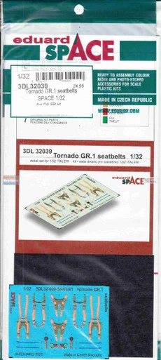 EDU3DL32039 1:32 Eduard SPACE - Tornado GR.1 Seatbelts (ITA kit)