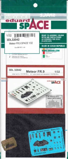 EDU3DL32042 1:32 Eduard SPACE - Meteor FR.9 (REV kit)