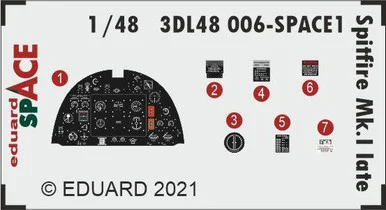 1/48 Eduard Spitfire Mk.I late Space for Eduard