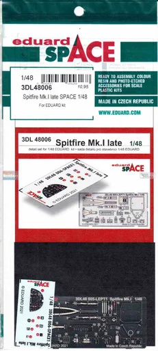 EDU3DL48006 1:48 Eduard SPACE - Spitfire Mk.I Late (EDU kit)