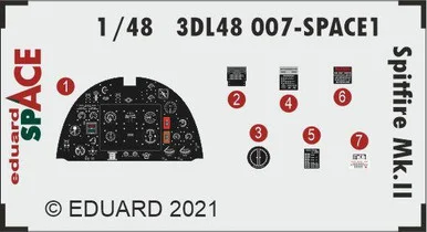 1/48 Eduard Spitfire Mk.II Space for Eduard