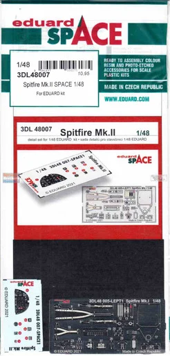 EDU3DL48007 1:48 Eduard SPACE - Spitfire Mk.II (EDU kit)