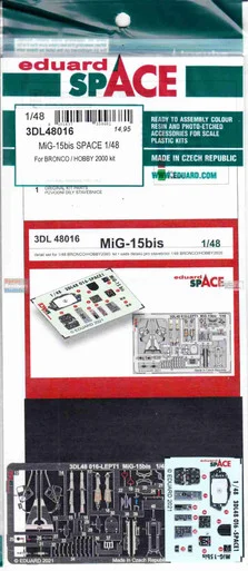 EDU3DL48016 1:48 Eduard SPACE - MiG-15bis Fagot (BNC/H2K kit)
