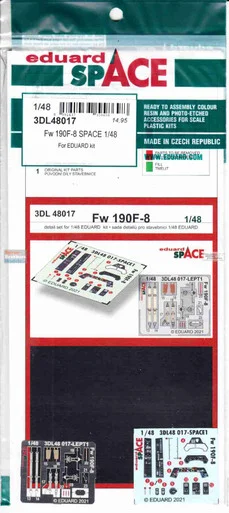 EDU3DL48017 1:48 Eduard SPACE - Fw190F-8 (EDU kit)