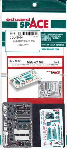 EDU3DL48034 1:48 Eduard SPACE - MiG-2MF Fishbed (EDU kit)