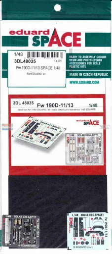 EDU3DL48035 1:48 Eduard SPACE - Fw190D-11/13 (EDU kit)