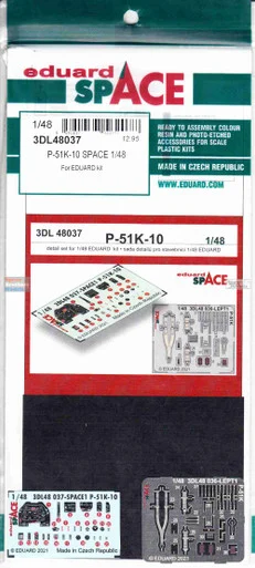 EDU3DL48037 1:48 Eduard SPACE - P-51K-10 Mustang (EDU kit)