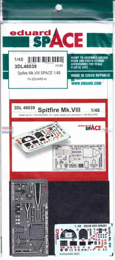 EDU3DL48039 1:48 Eduard SPACE - Spitfire Mk.VIII (EDU kit)