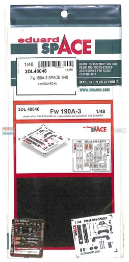 EDU3DL48046 1:48 Eduard SPACE - Fw190A-3 (EDU kit)