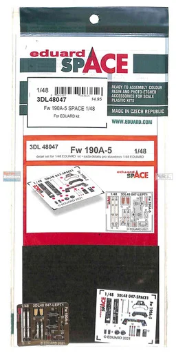 EDU3DL48047 1:48 Eduard SPACE - Fw190A-5 (EDU kit)