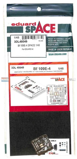 EDU3DL48049 1:48 Eduard SPACE - Bf109E-4 (EDU kit)