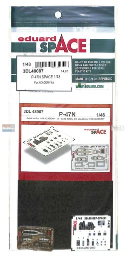 EDU3DL48087 1:48 Eduard SPACE - P-47N Thunderbolt (ACA kit)