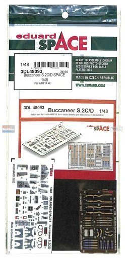 EDU3DL48093 1:48 Eduard SPACE - Buccaneer S.2C/D (AFX kit)