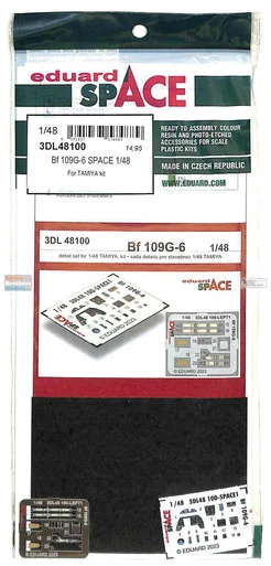 EDU3DL48100 1:48 Eduard SPACE - Bf109G-6 (TAM kit)