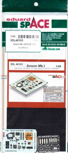 EDU3DL48103 1:48 Eduard SPACE - Anson Mk.I (AFX kit)