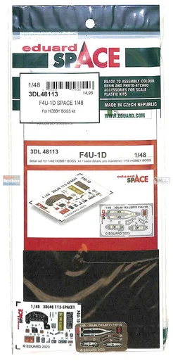 EDU3DL48113 1:48 Eduard SPACE - F4U-1D Corsair (HBS kit)