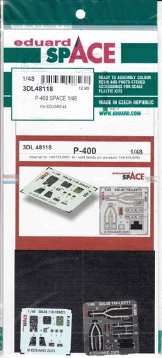 EDU3DL48118 1:48 Eduard SPACE - P-400 Airacobra (EDU kit)