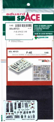 EDU3DL48123 1:48 Eduard SPACE - F-4E Phantom II (MNG kit)