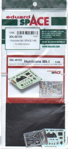 EDU3DL48125 1:48 Eduard SPACE - Hurricane Mk.I (HBS kit)