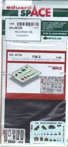 EDU3DL48128 1:48 Eduard SPACE - FM-2 Wildcat (EDU kit)