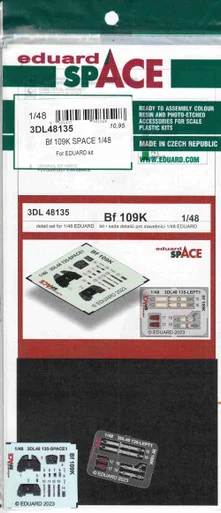 EDU3DL48135 1:48 Eduard SPACE - Bf109K (EDU kit)