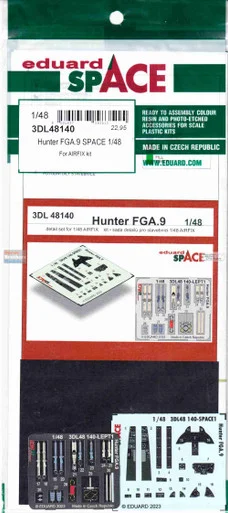 EDU3DL48140 1:48 Eduard SPACE - Hunter FGA.9 (AFX kit)