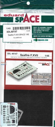 EDU3DL48147 1:48 Eduard SPACE - Seafire F.XVII (AFX kit)