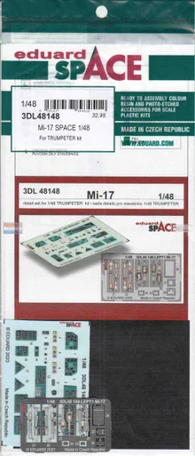 EDU3DL48148 1:48 Eduard SPACE - Mi-17 Hip (TRP kit)
