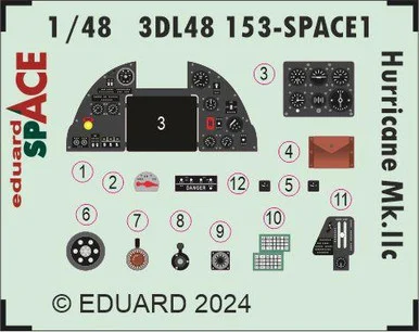 1/48 Eduard Hurricane Mk.IIc SPACE Space