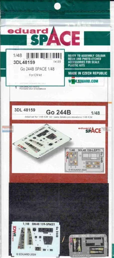 EDU3DL48159 1:48 Eduard SPACE - Go244B (ICM kit)