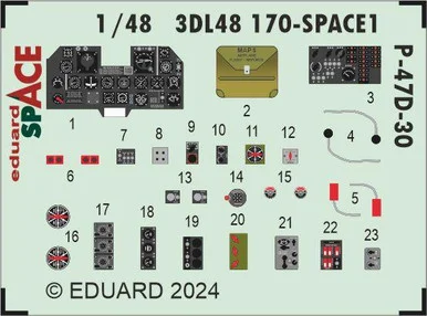 1/48 Eduard P-47D-30 SPACE