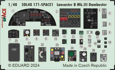 1/48 Eduard Lancaster B Mk.III Dambuster SPACE 1/48