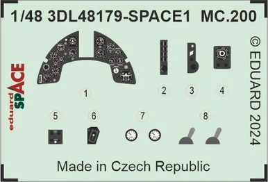 1/48 Eduard MC.200 SPACE 1/48