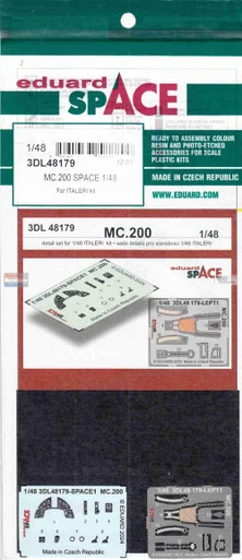 EDU3DL48179 1:48 Eduard SPACE - MC.200 Saetta (ITA kit)