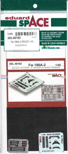 EDU3DL48182 1:48 Eduard SPACE - Fw190A-2 (EDU kit)