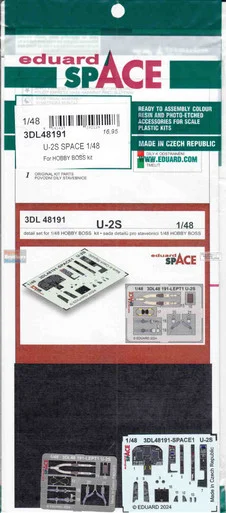 EDU3DL48191 1:48 Eduard SPACE - U-2S Dragon Lady (HBS kit)